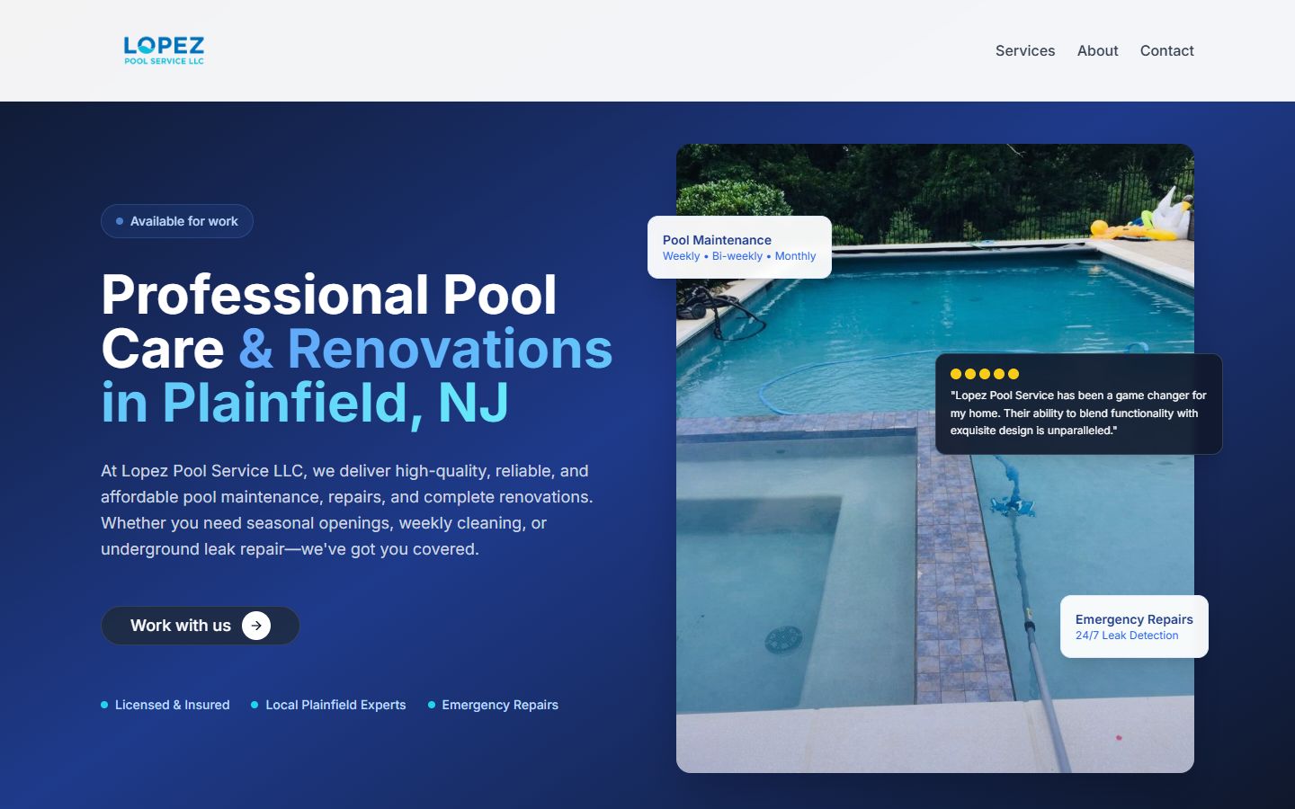 Lopez Pool Service